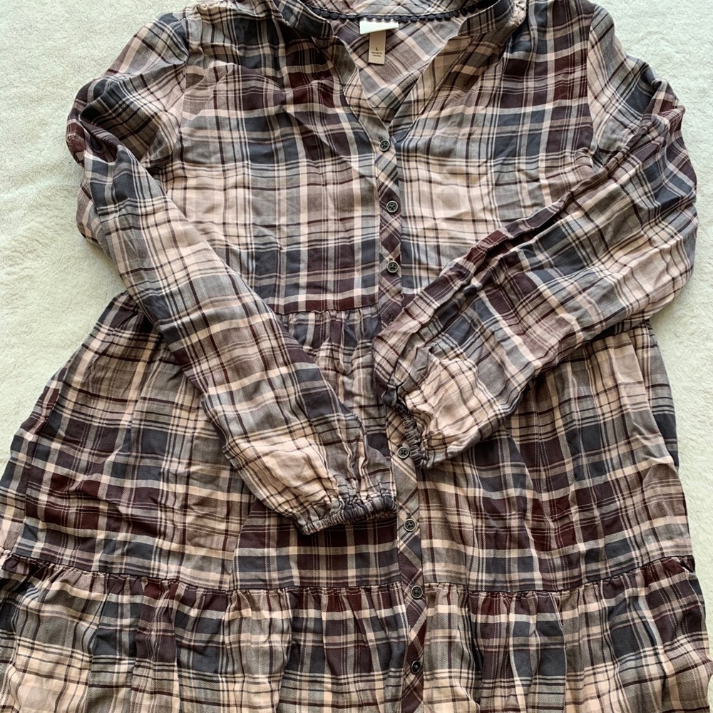Plaid dress